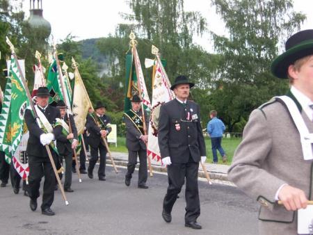 The Veterans Associations of Austria parade by